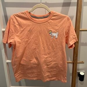 GOAT USA Orange Kids T-Shirt